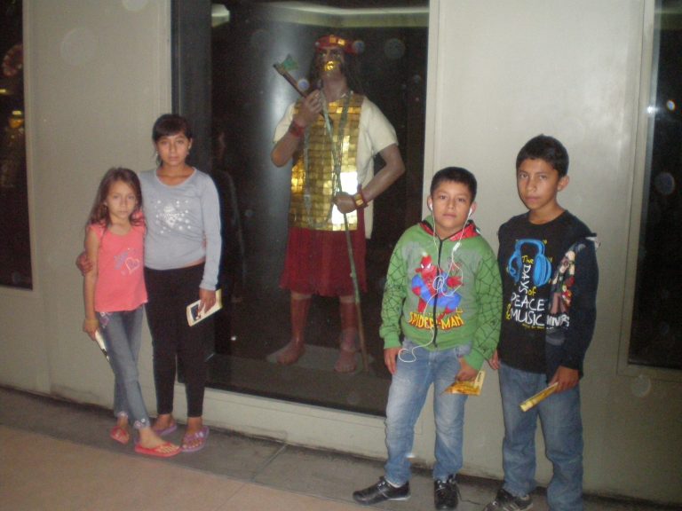 Niños visitan el muso Vicus por primera vez FED Perú