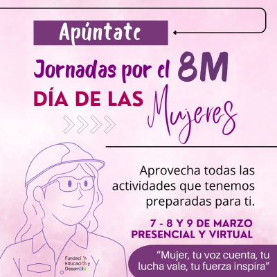 Talleres por el Día Internacional de la Mujer FED